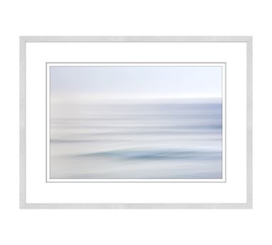 Serene Waves Framed Print, 31" x 23" - Image 0