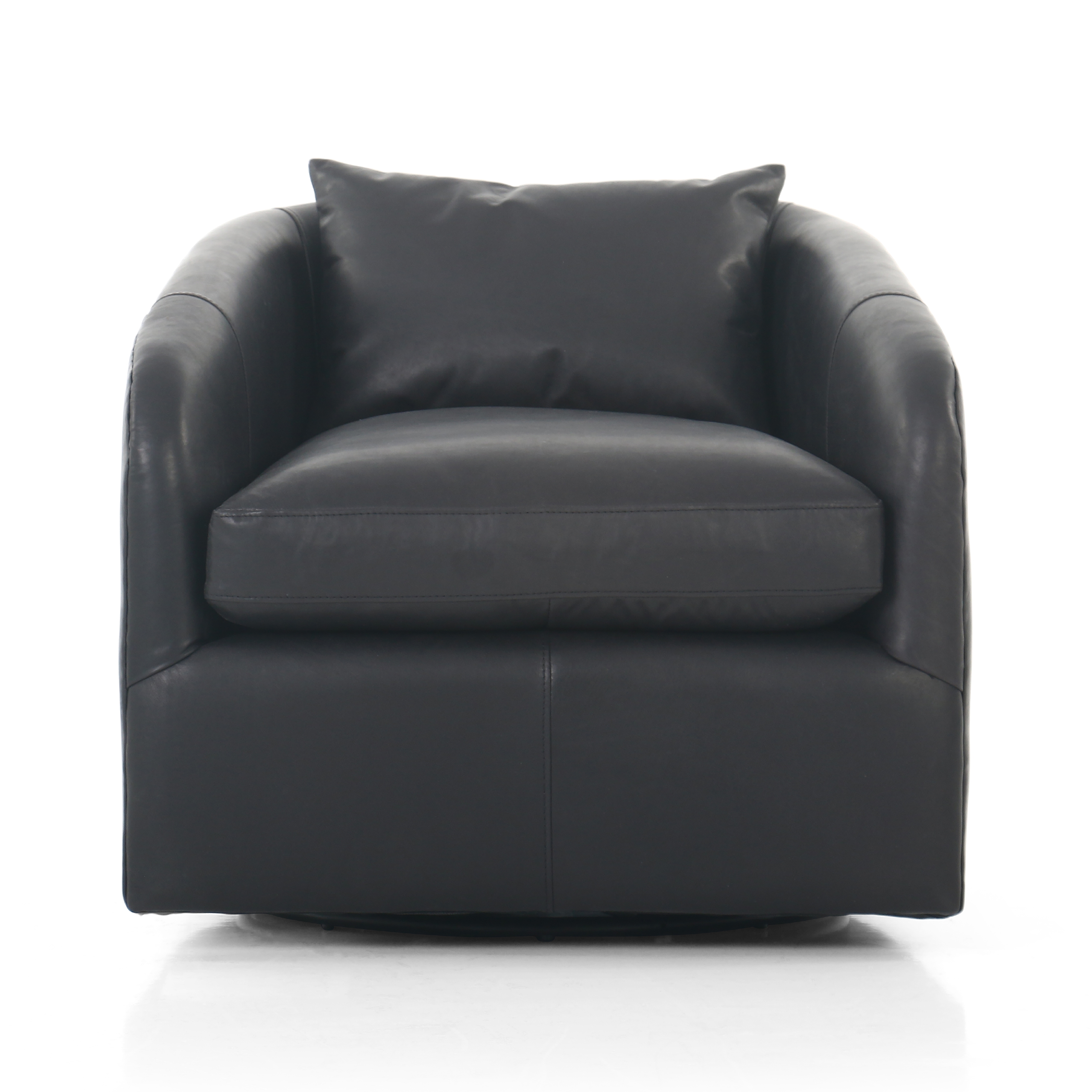 Topanga Swivel Chair - Heirloom Black - Image 4