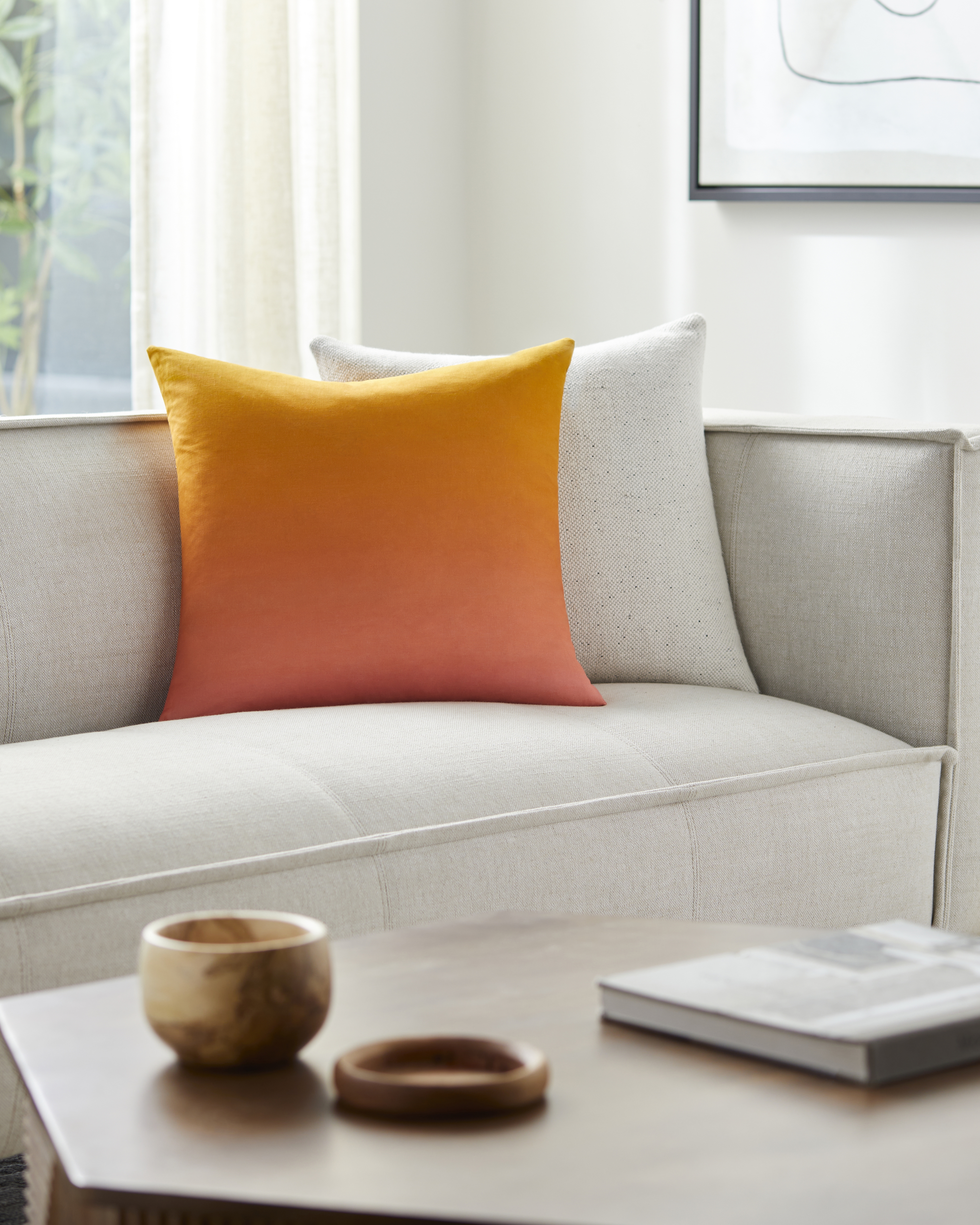 Hyrum HYR-005 18"L x 18"W Pillow Cover - Image 1