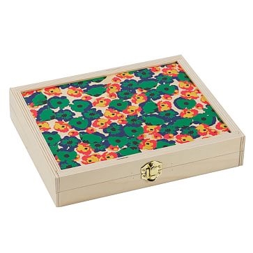 Travel Backgammon Set, Seafoam Marble - Image 3