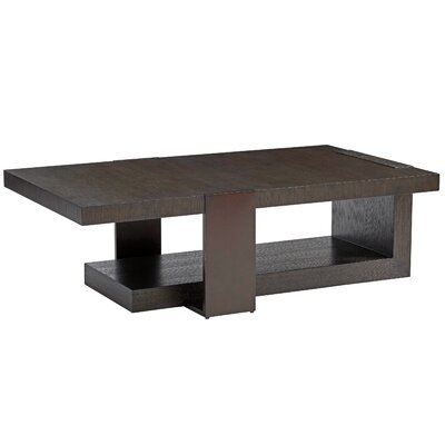 Park City Floor Shelf Coffee Table with Storage - Image 0