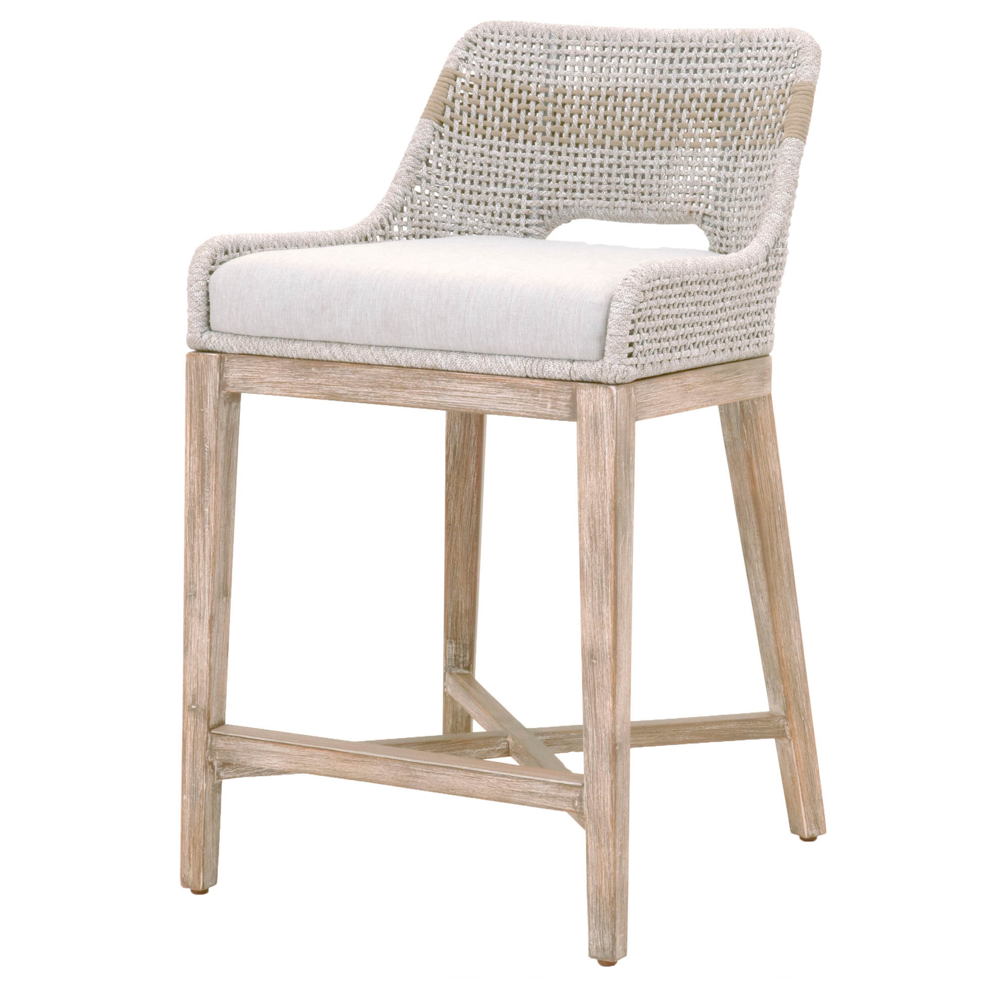 Tapestry Counter Stool, Gray - Image 1