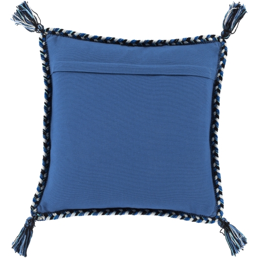Azariah Pillow, 20" x 20", Blue - Image 3