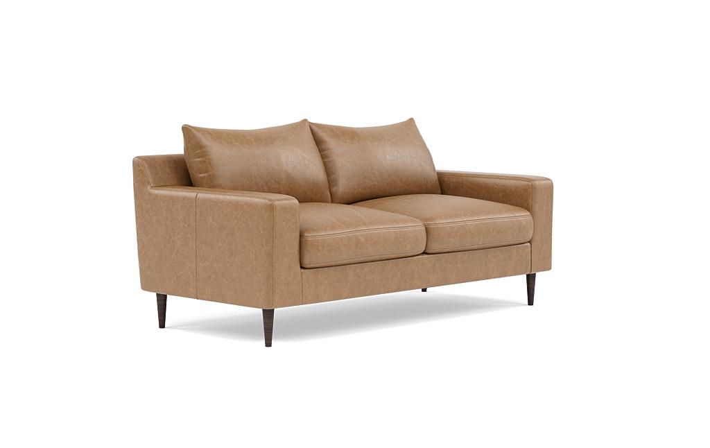Sloan Leather Loveseat - Image 1