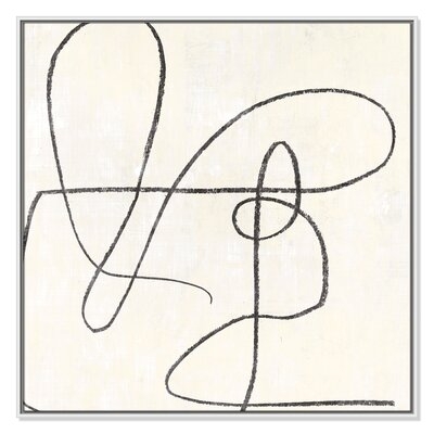 Samantha Floater Frame Drawing Print on Canvas - Image 0