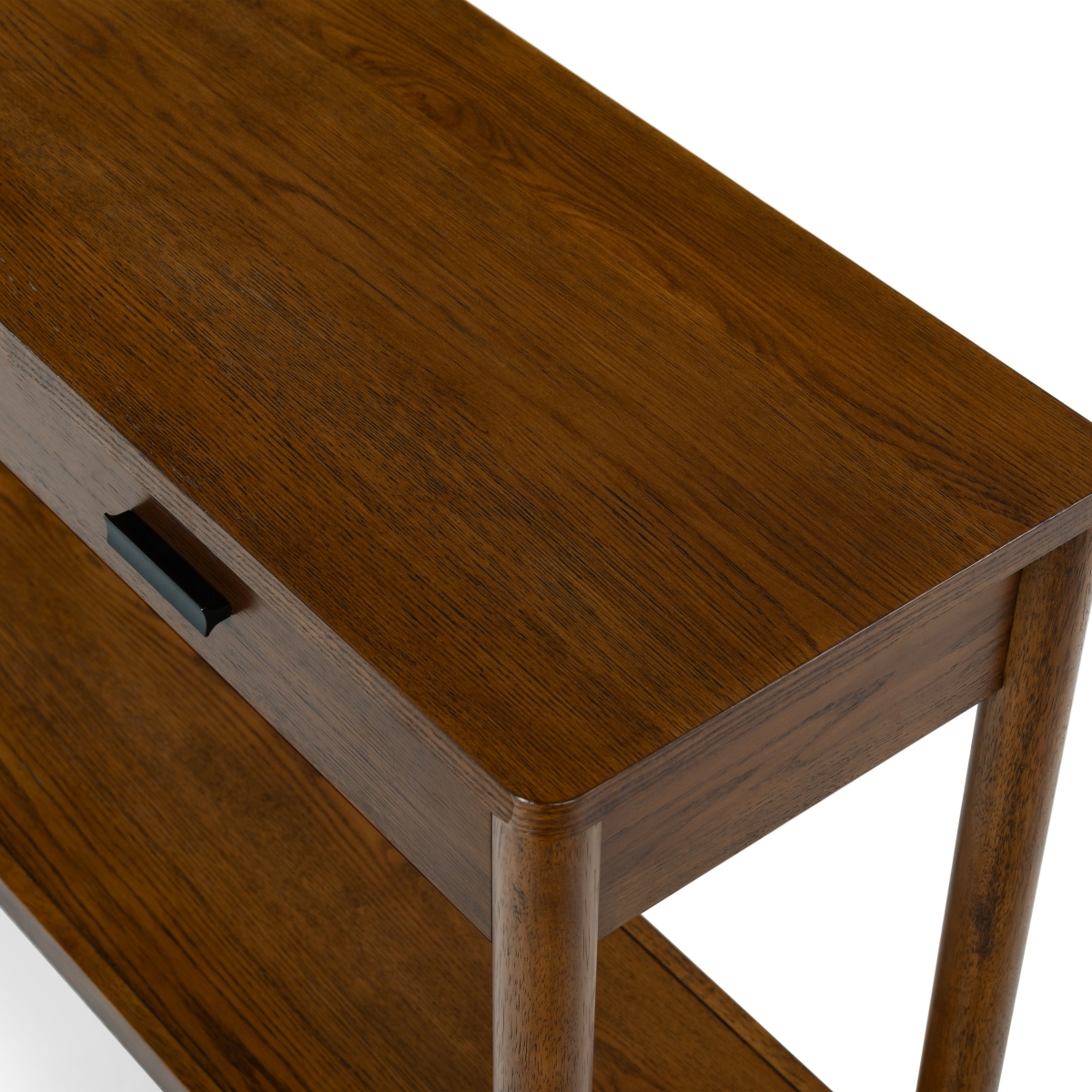 Jaylessa 2 Drawer Console Table - Medium Oak - Image 1