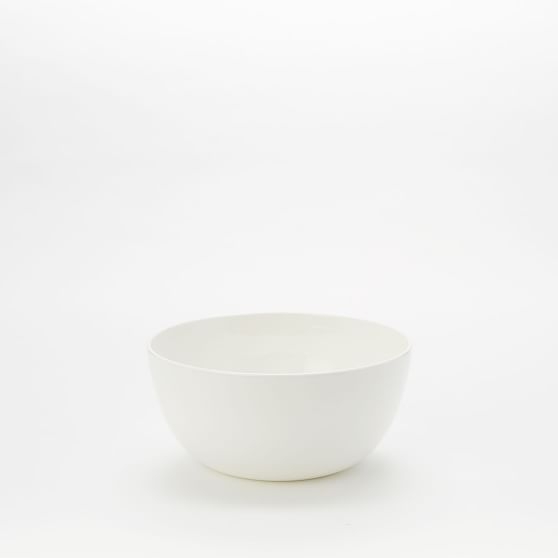 Rim Bone China Cereal Bowls, Individual, White - Image 0