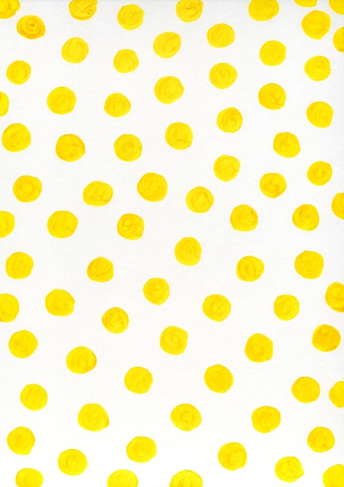 Sun Dots Throw Pillow by Georgiana Paraschiv - Cover (18" x 18") With Pillow Insert - Outdoor Pillow - Image 1
