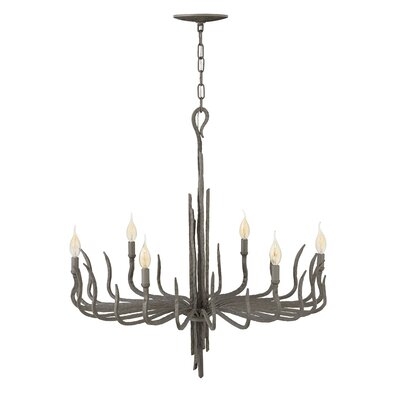 Kenney 6-Light Candle Style Classic / Traditional Chandelier - Image 0