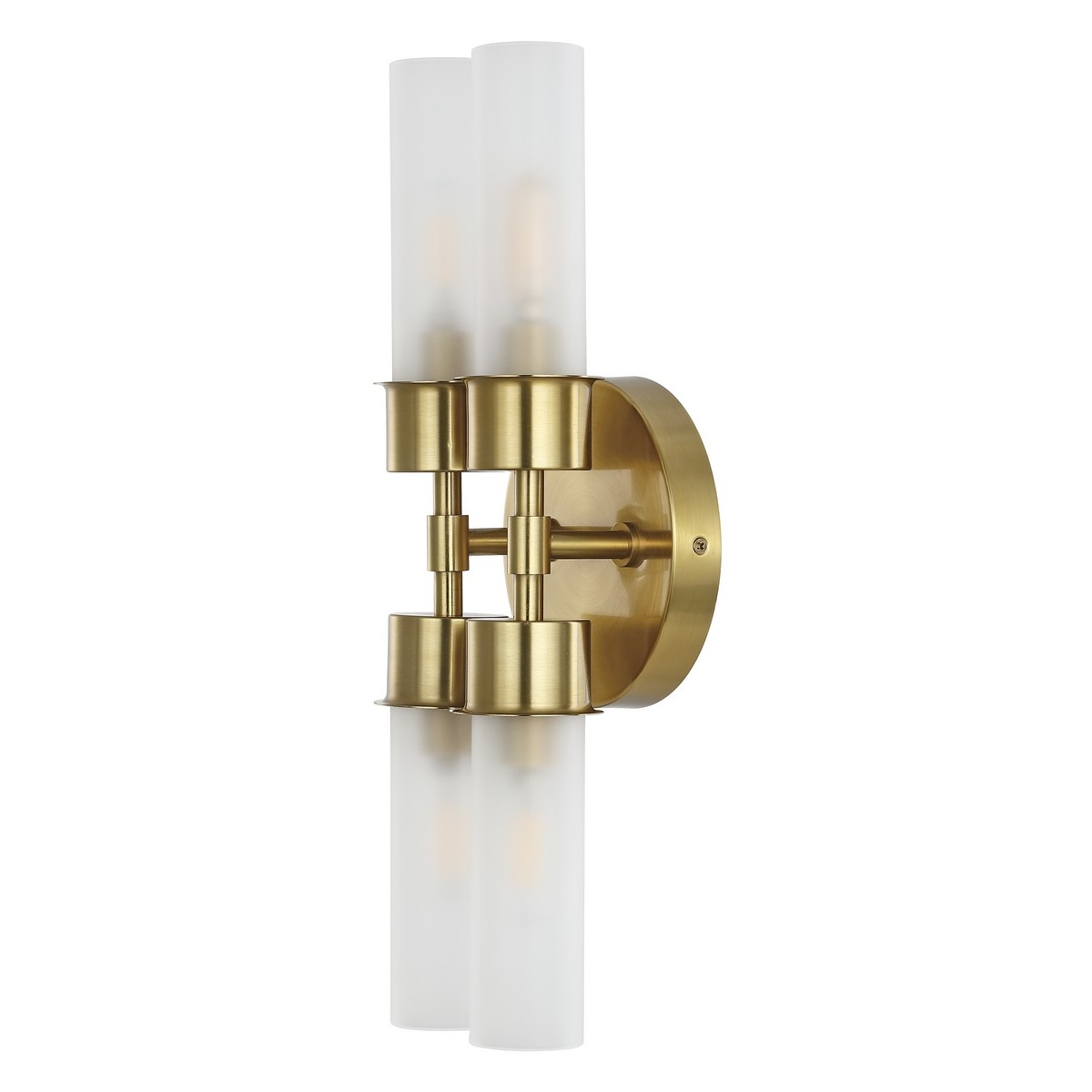 Joli 4Lt 4.25" Wall Sconce - Brass - Safavieh - Image 3