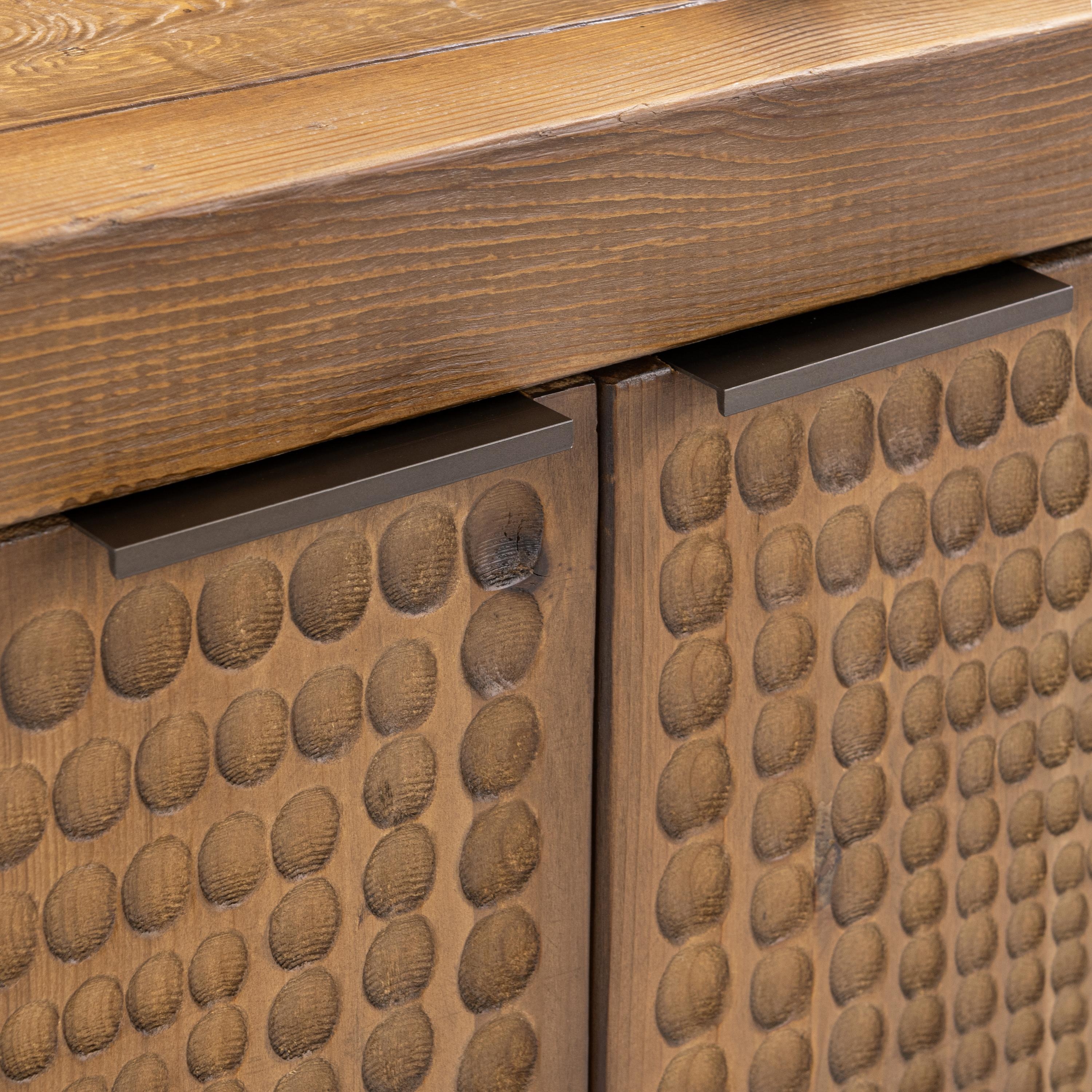 Osiris 4Dr Cabinet Mission Brown - Image 5