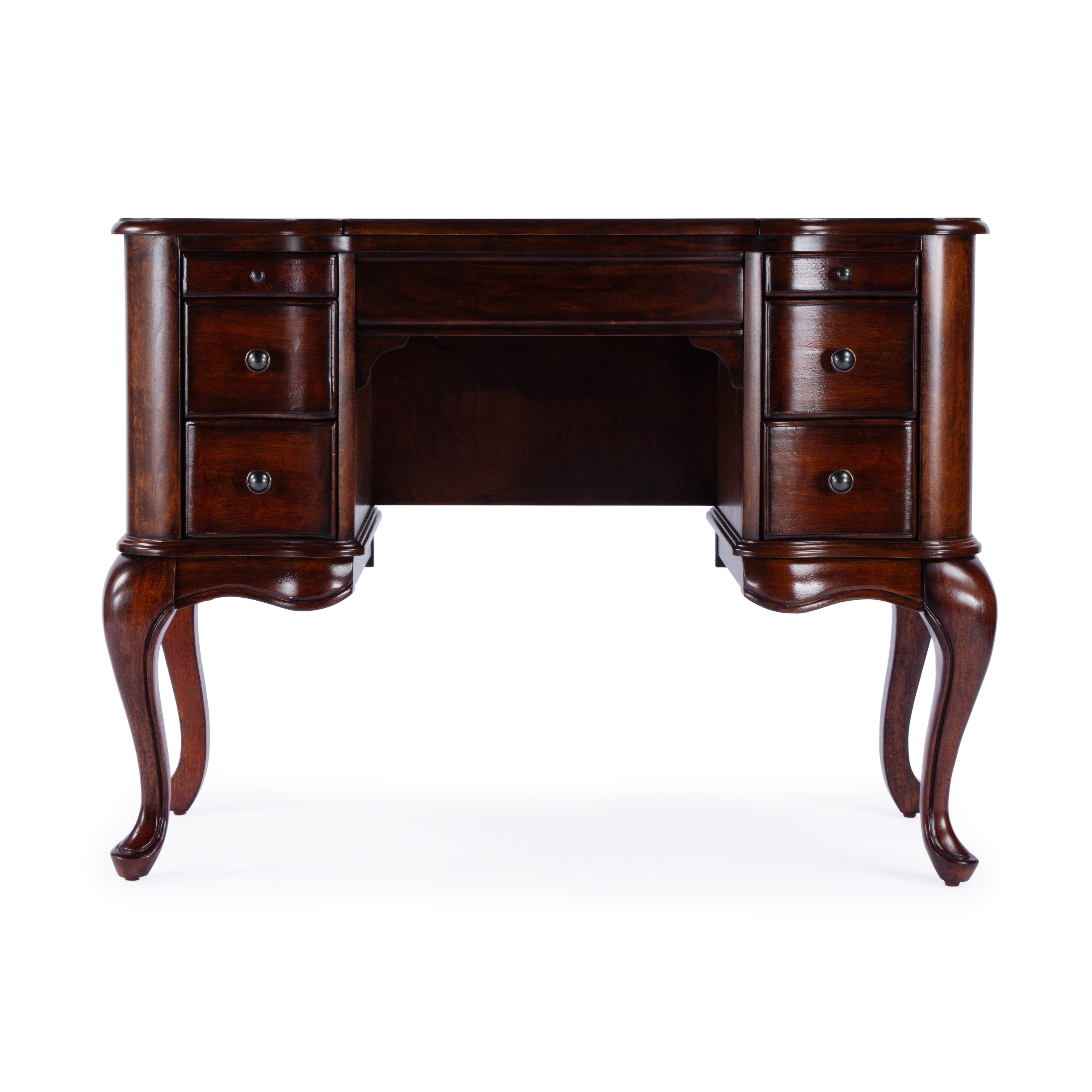 Charlotte Cherry Vanity Desk - Image 2