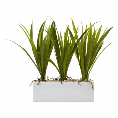 12.25" Artificial Yucca Plant in Planter - Image 0