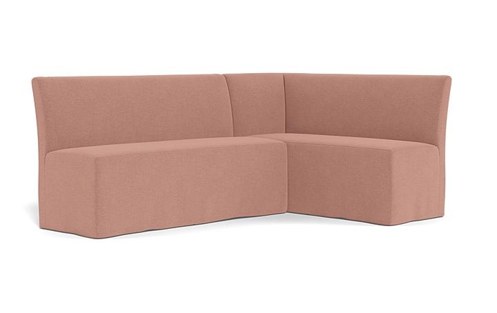 Dorian Slipcovered Right Banquette - Image 1