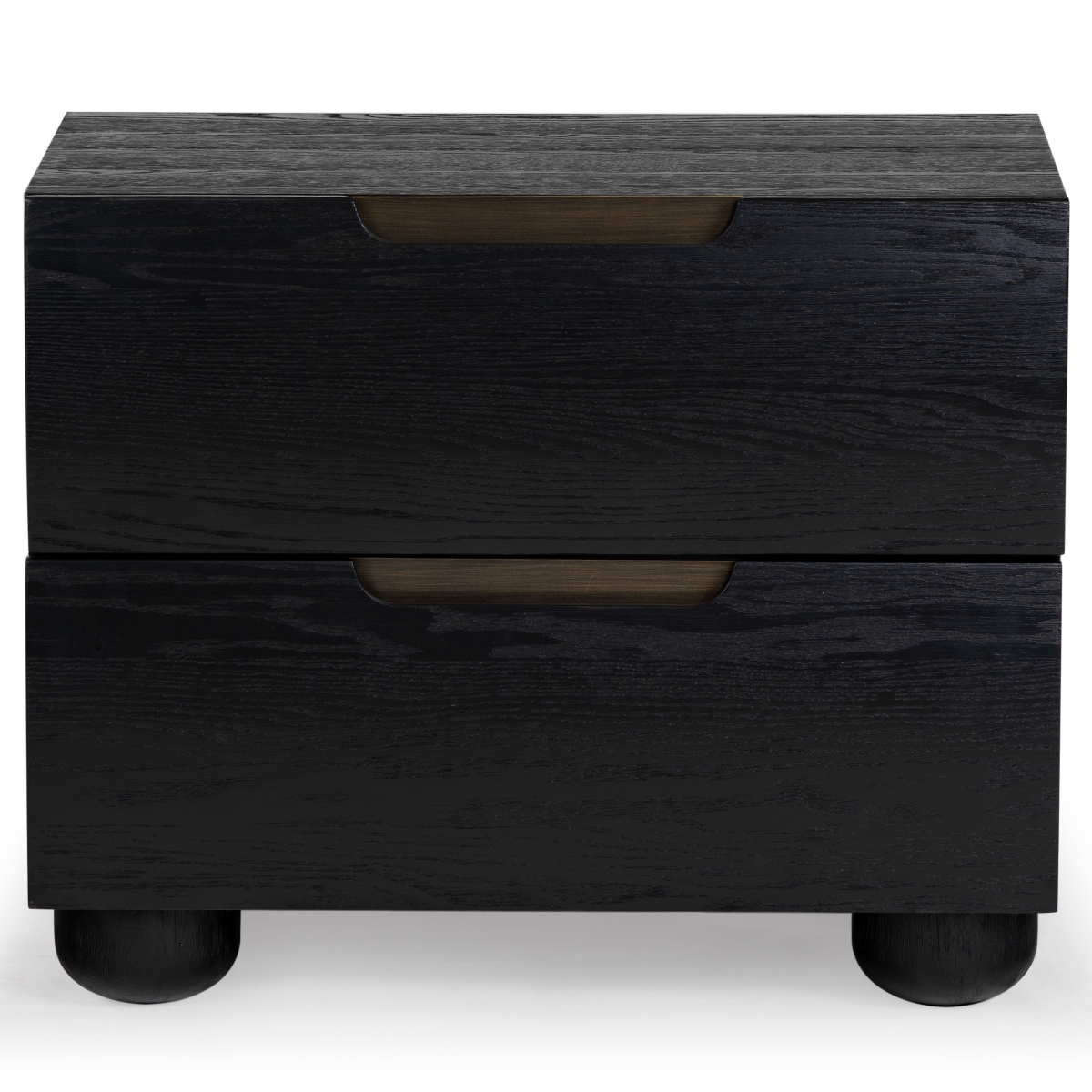 Beethoven 2 Drawer Nightstand - Black - Image 0