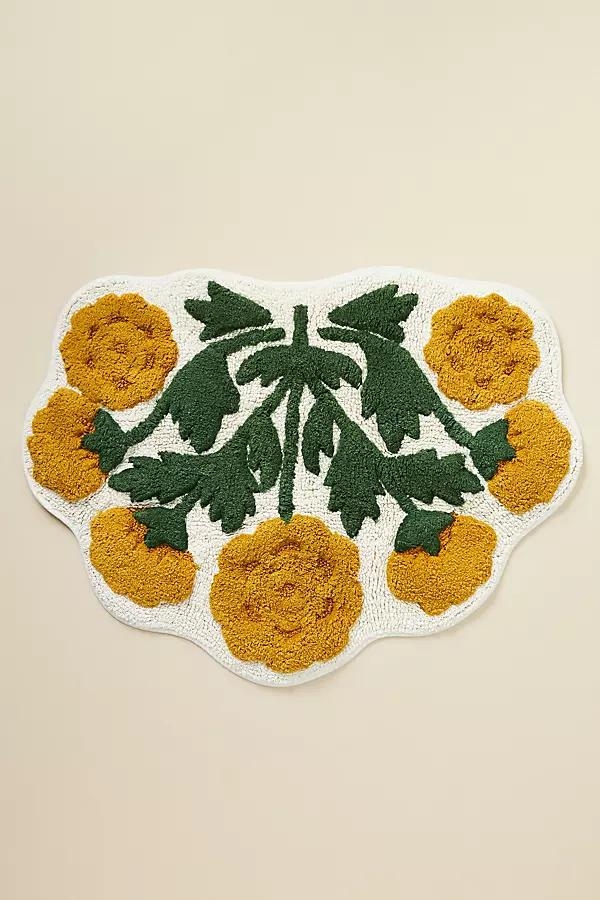 Eudora Floral Cotton Bath Mat - Image 0