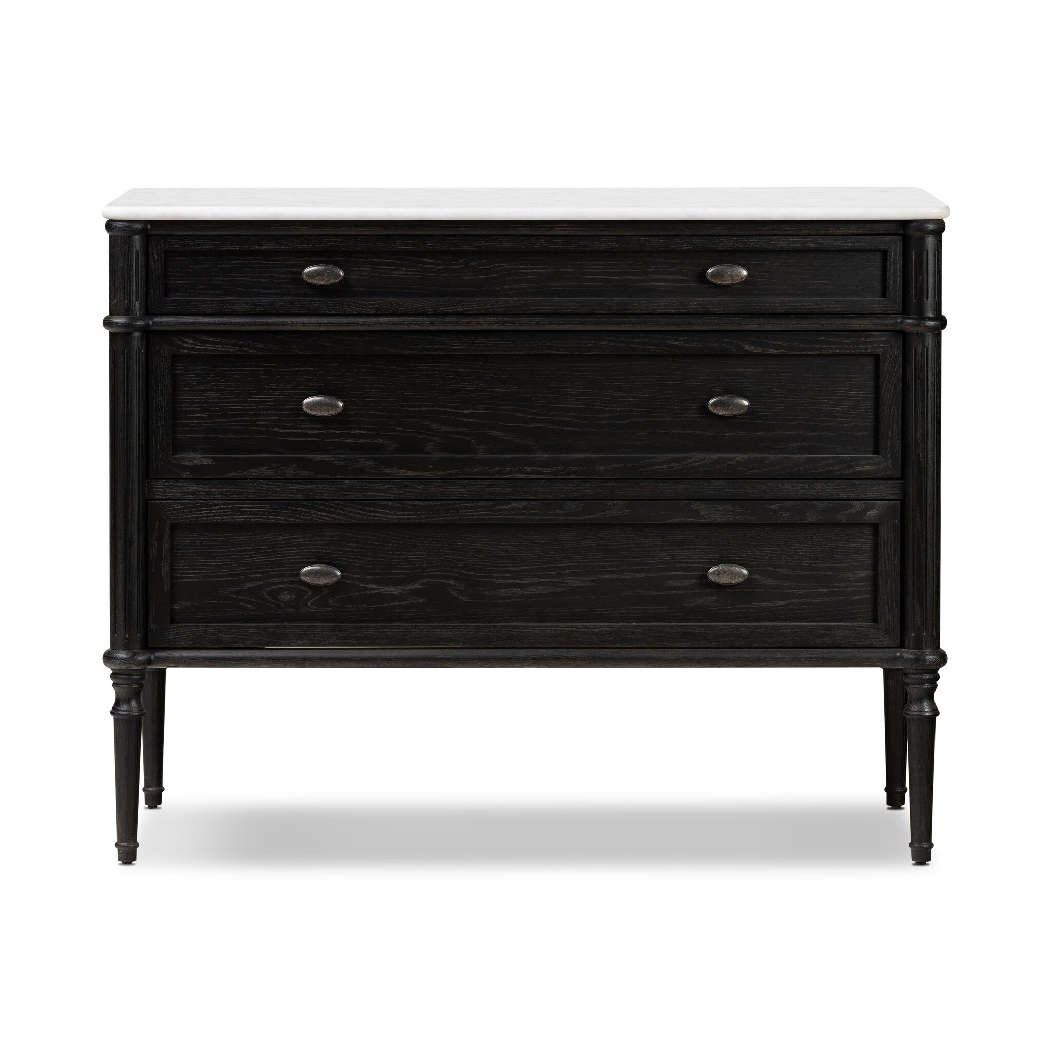 Toulouse Chest - Distressed Black - Image 0