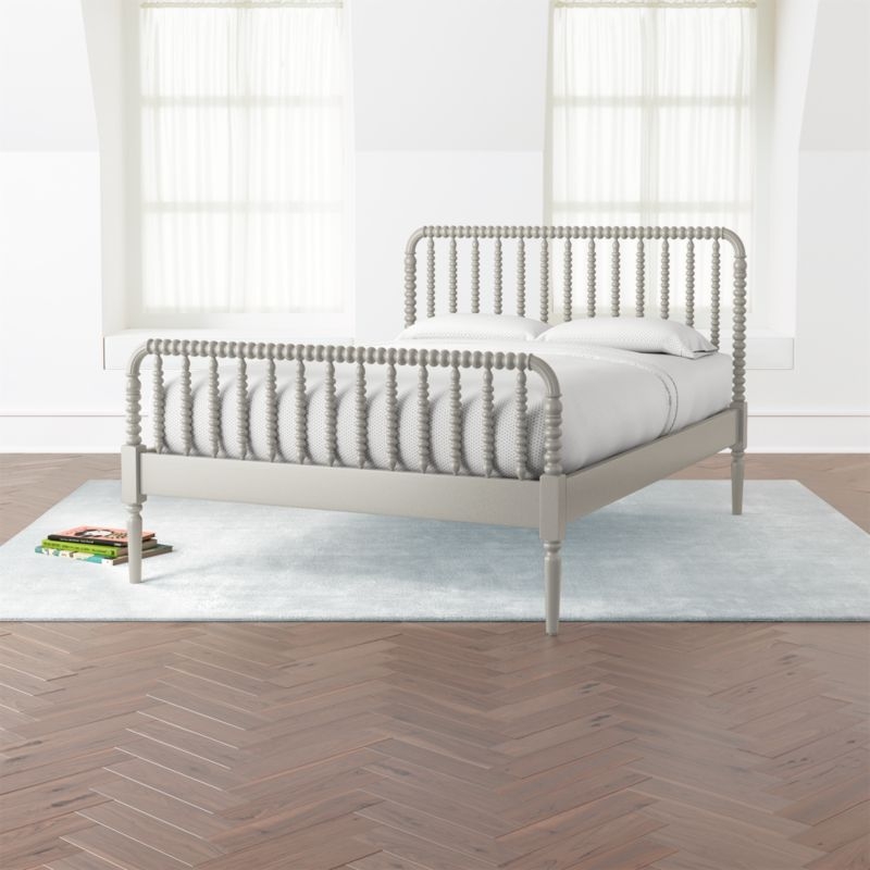 Jenny Lind Grey Queen Bed - Image 5