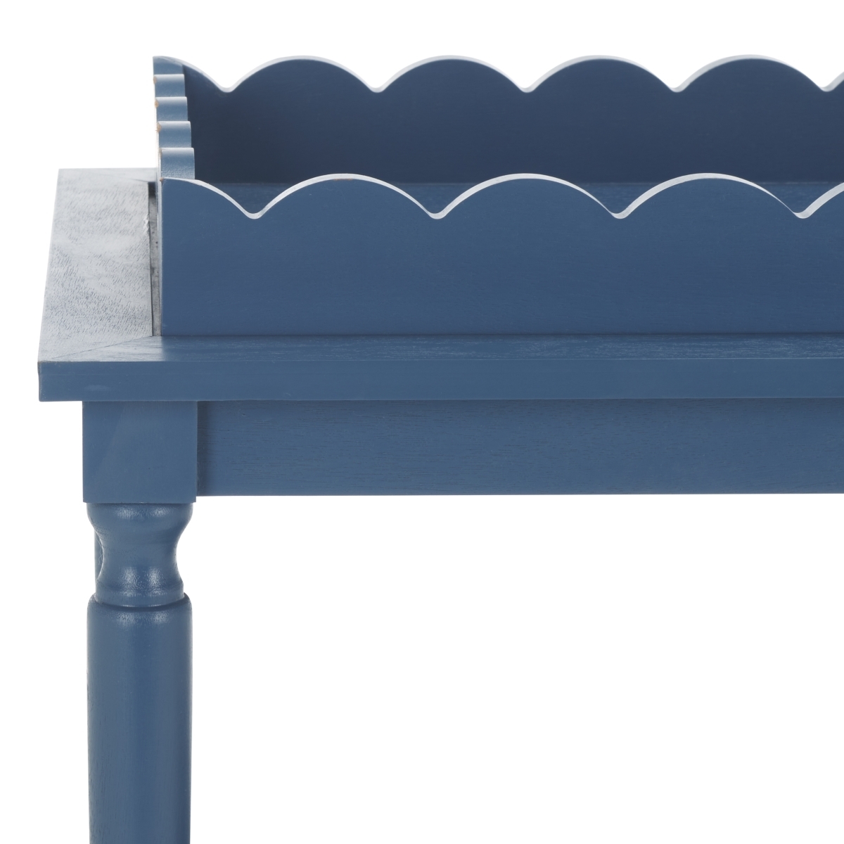 Haven 3 Tier Dining Cart - Blue - Image 2
