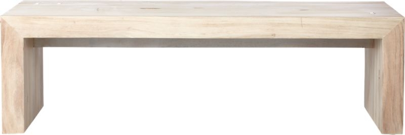 Blanche Bleached Acacia Coffee Table - Image 2