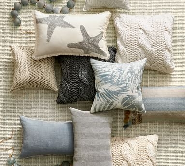 Ayden Textured Pillow Cover, 18 x 18", Blush - Image 3
