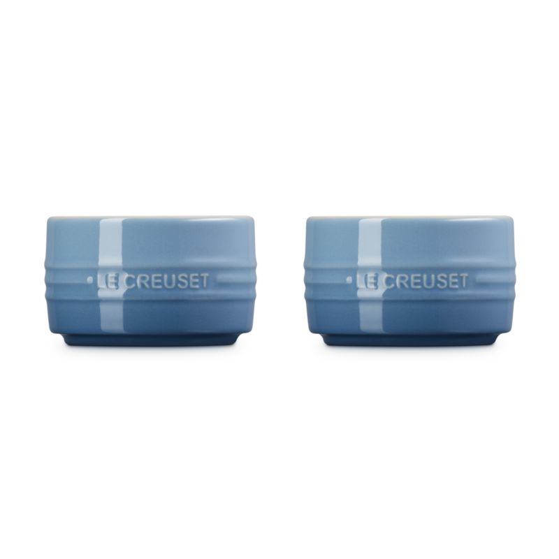 Le Creuset ® 7-Oz. Chambray Round Ramekins, Set of 2 - Image 1