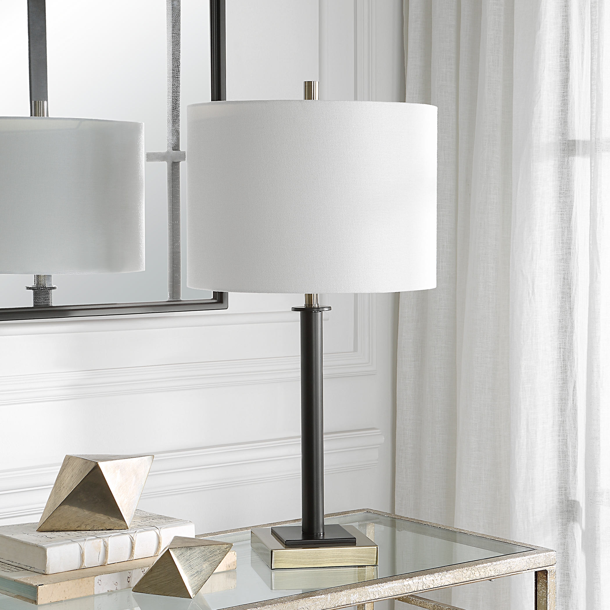 Stacked Table Lamp, 26" - Image 3