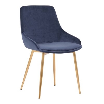 Jarl Velvet Upholstered Side Chair - Image 0