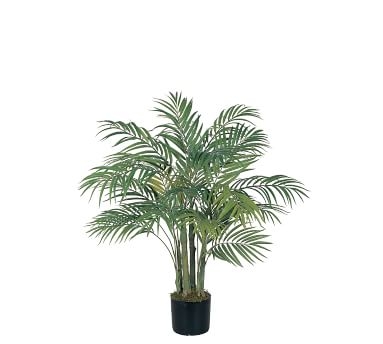 Faux Wide Areca Palm Tree, 7' - Image 3