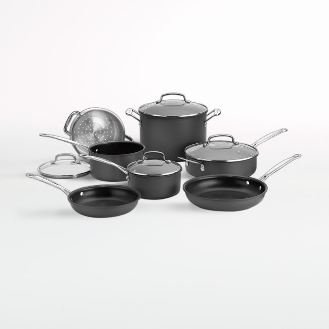 Cuisinart ® Chef's Classic™ 11-Piece Hard-Anodized Non-Stick Cookware Set - Image 0