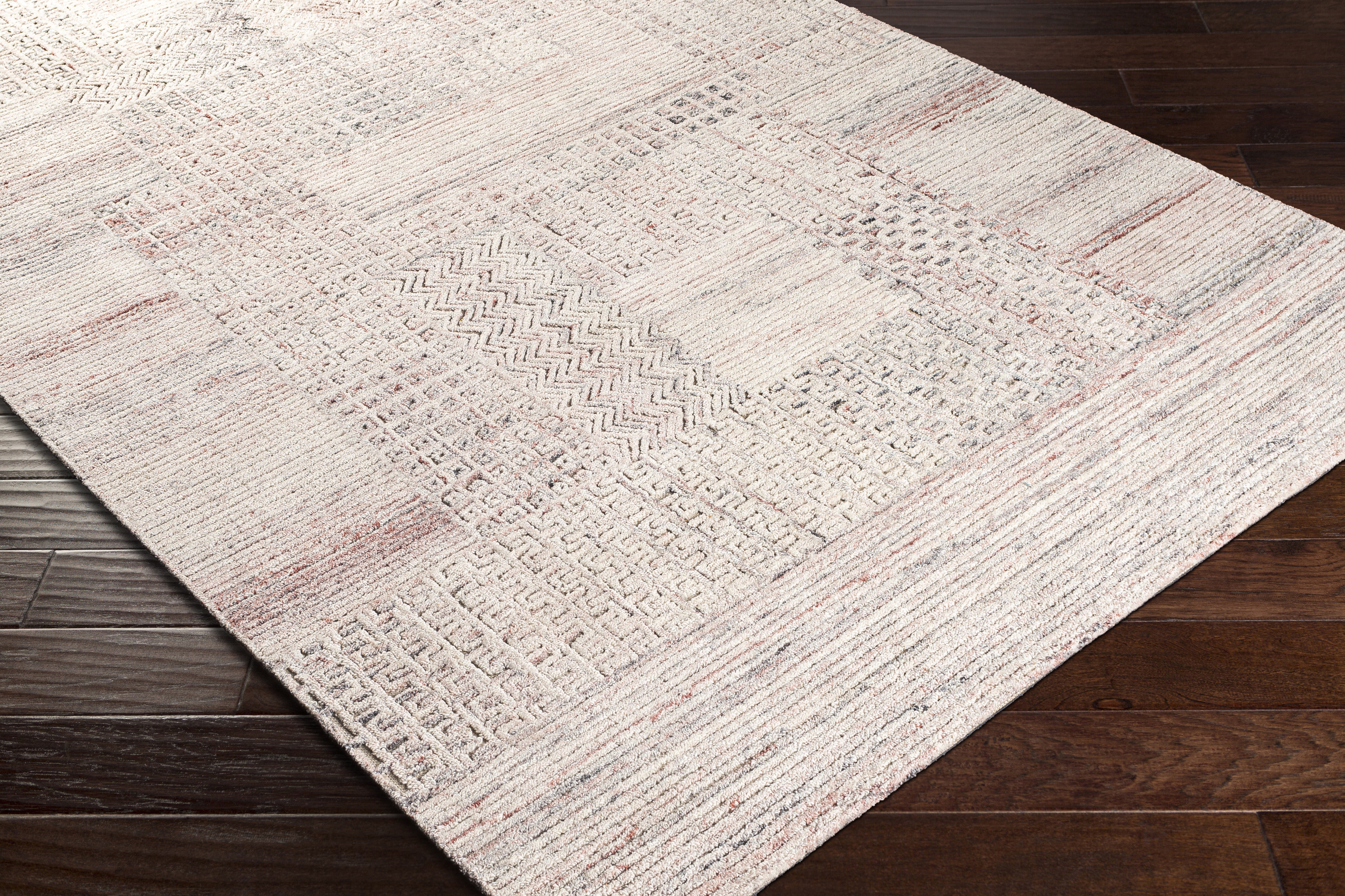 Rosario Gray Indoor 2' x 3' Handmade Rug - Image 5