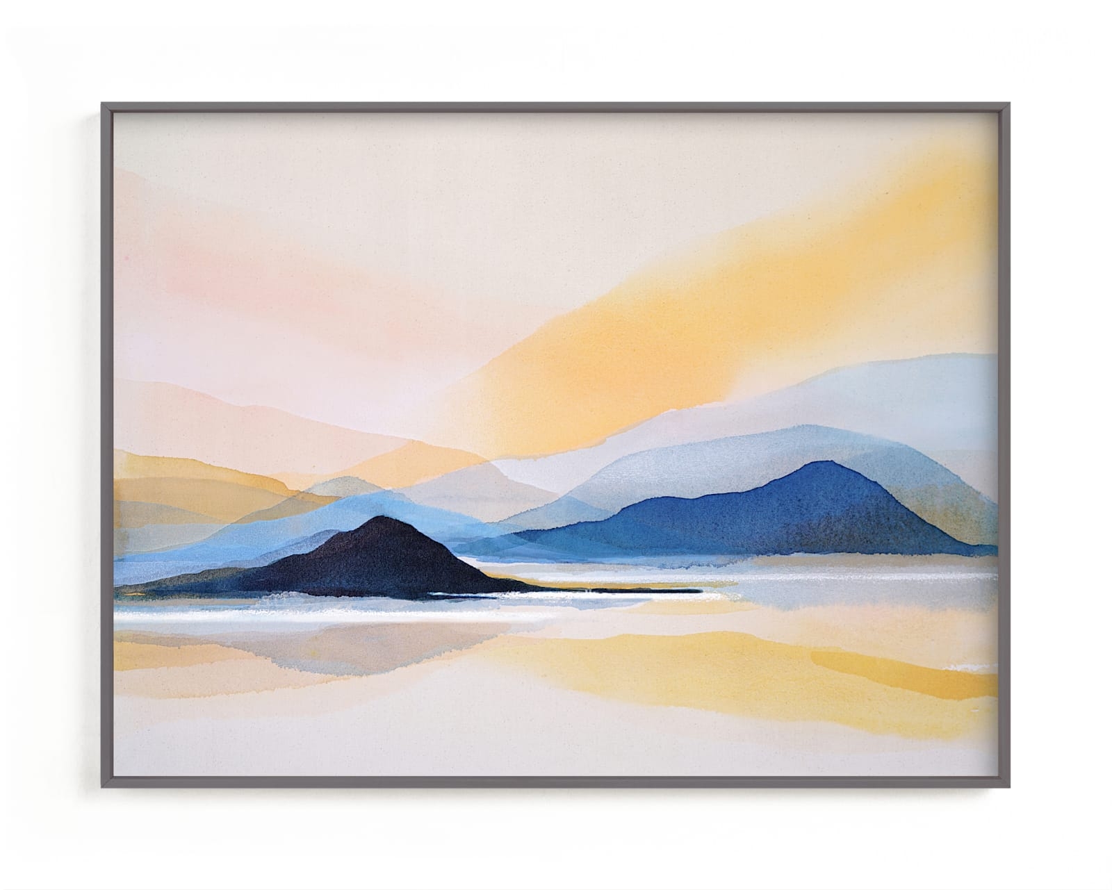 Mountain In The Calm Light Limited Edition Fine Art Print 2 - Image 0