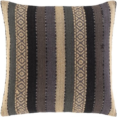 Striped Throw Pillow Cover - Image 0