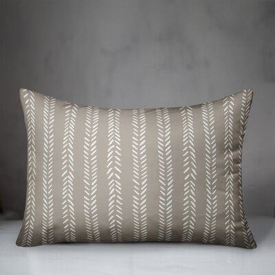 Emris Petal Lines Outdoor Rectangular Pillow Cover & Insert - Image 0