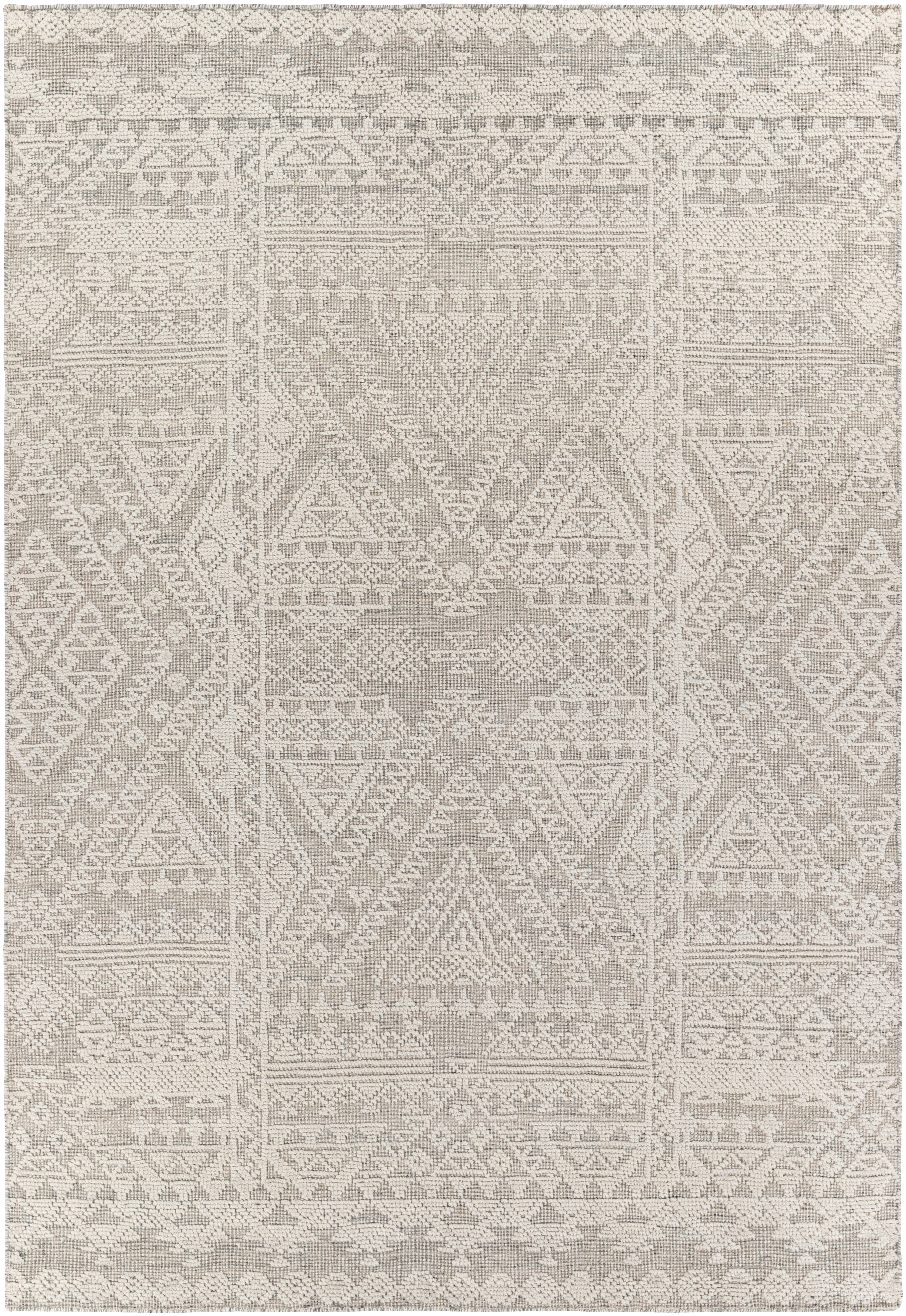 Tunus Beige Indoor 3' x 12' Handmade Rug - Image 0