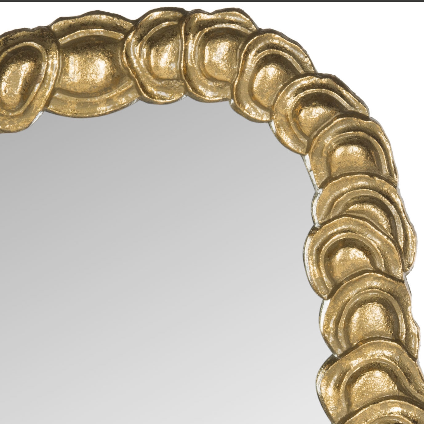 Garland Mirror - Antique Gold - Safavieh - Image 2