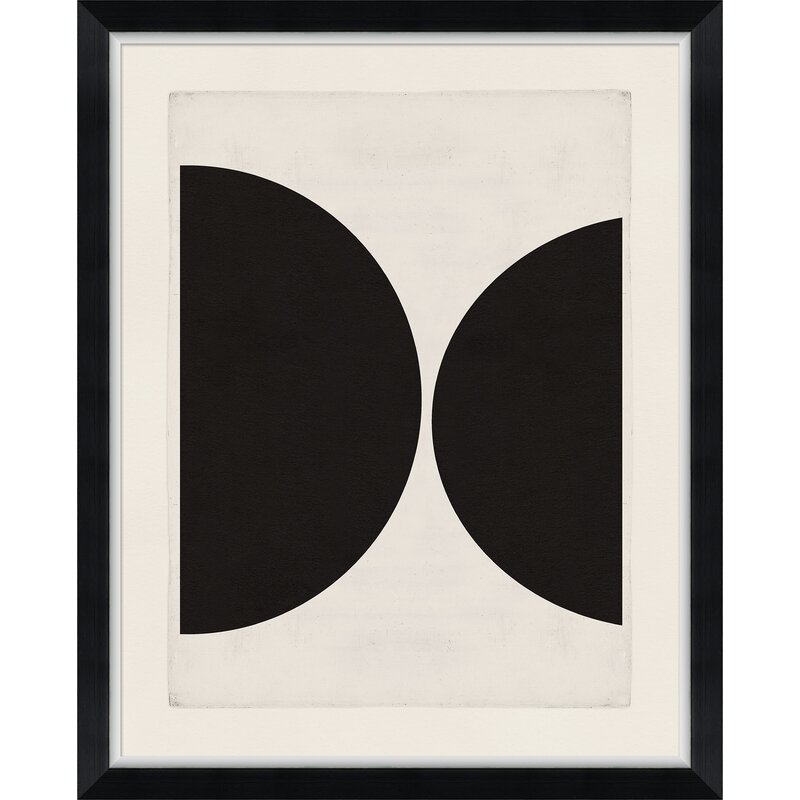 Soicher Marin Block Series 3 - Picture Frame Painting on Paper - Image 0