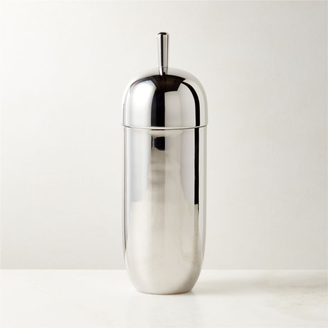 Kalman Polished Stainless Steel Cocktail Shaker - Image 0