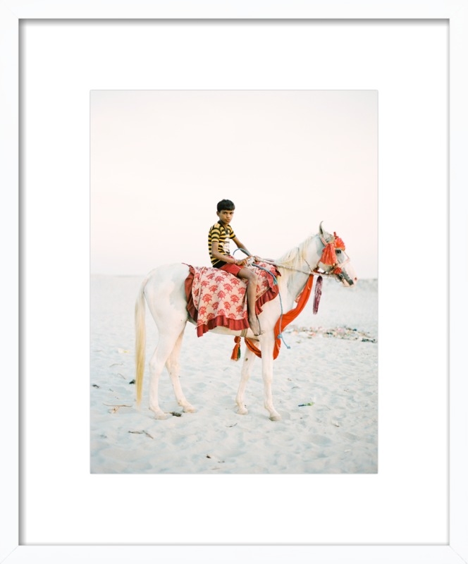 Boy on Horse by Andrew Jacona for Artfully Walls 16x20 - Image 0