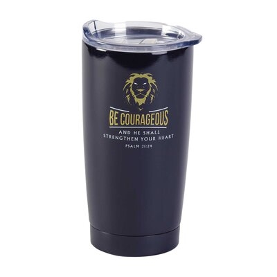 Tumbler  Courage Psalm31:24 Stainless20oz - Image 0