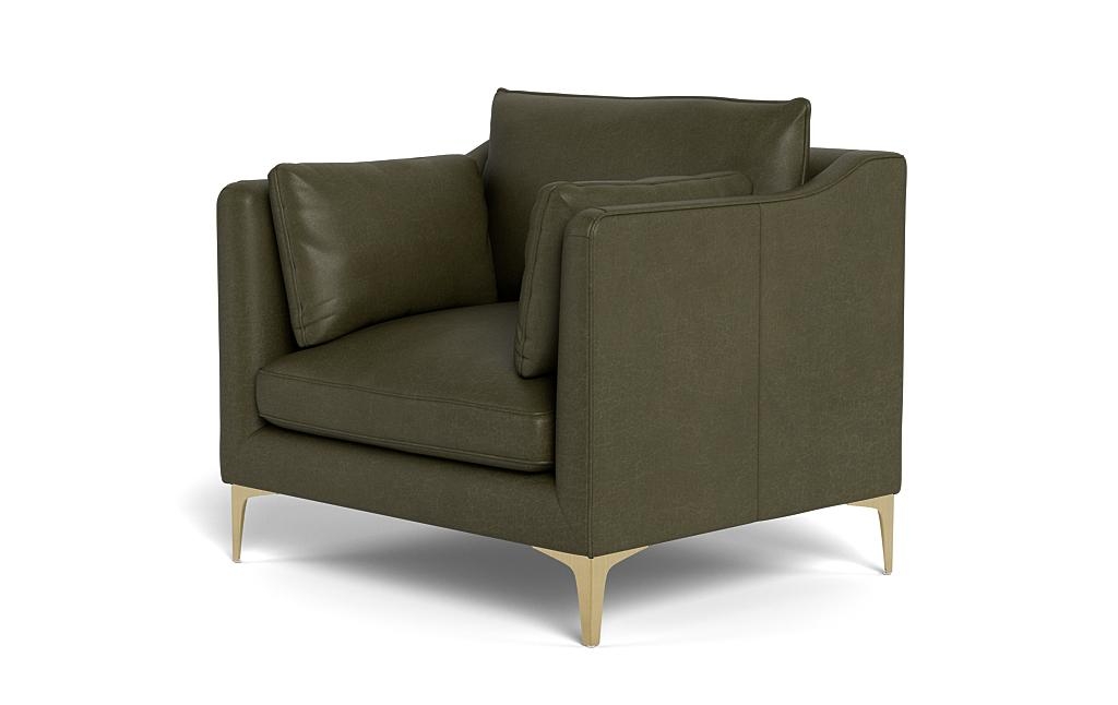 Caitlin Leather Accent Chair by The EverygirlÃ?Â® - Image 2