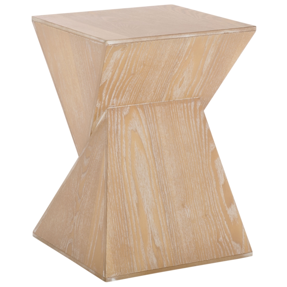 Rahan End Table - Bleached White - Safavieh - Image 6