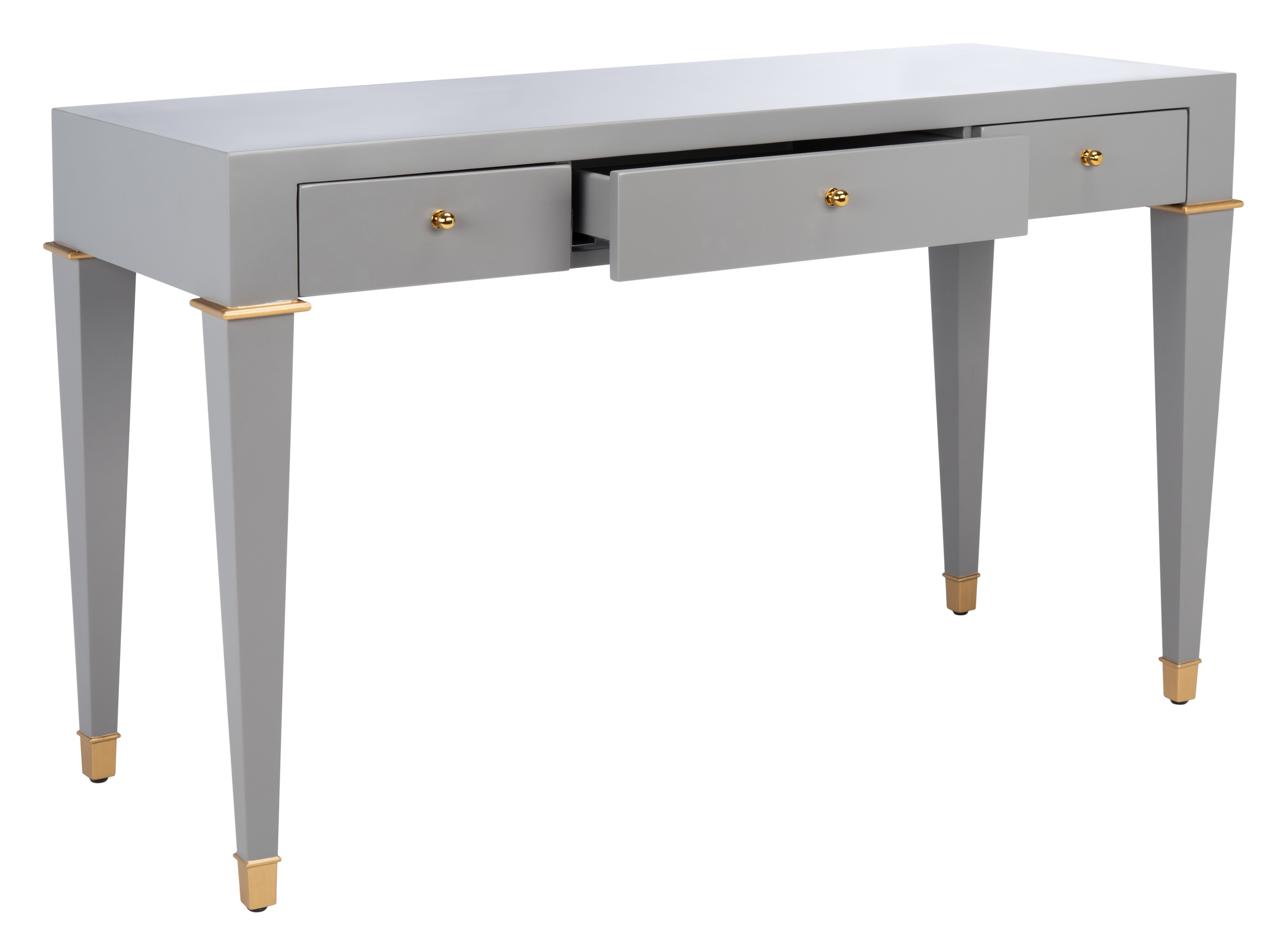 Jordyn Modern Desk - Grey - Arlo Home - Image 1