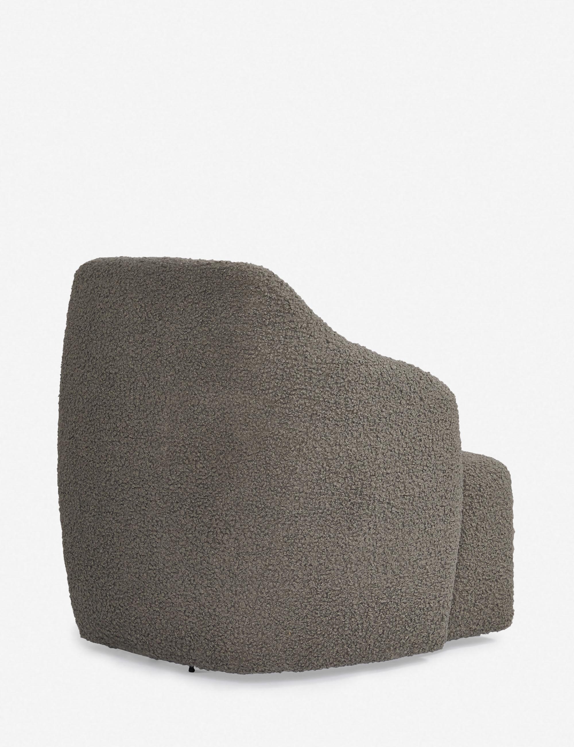 Tobi Swivel Chair, Gray - Image 3