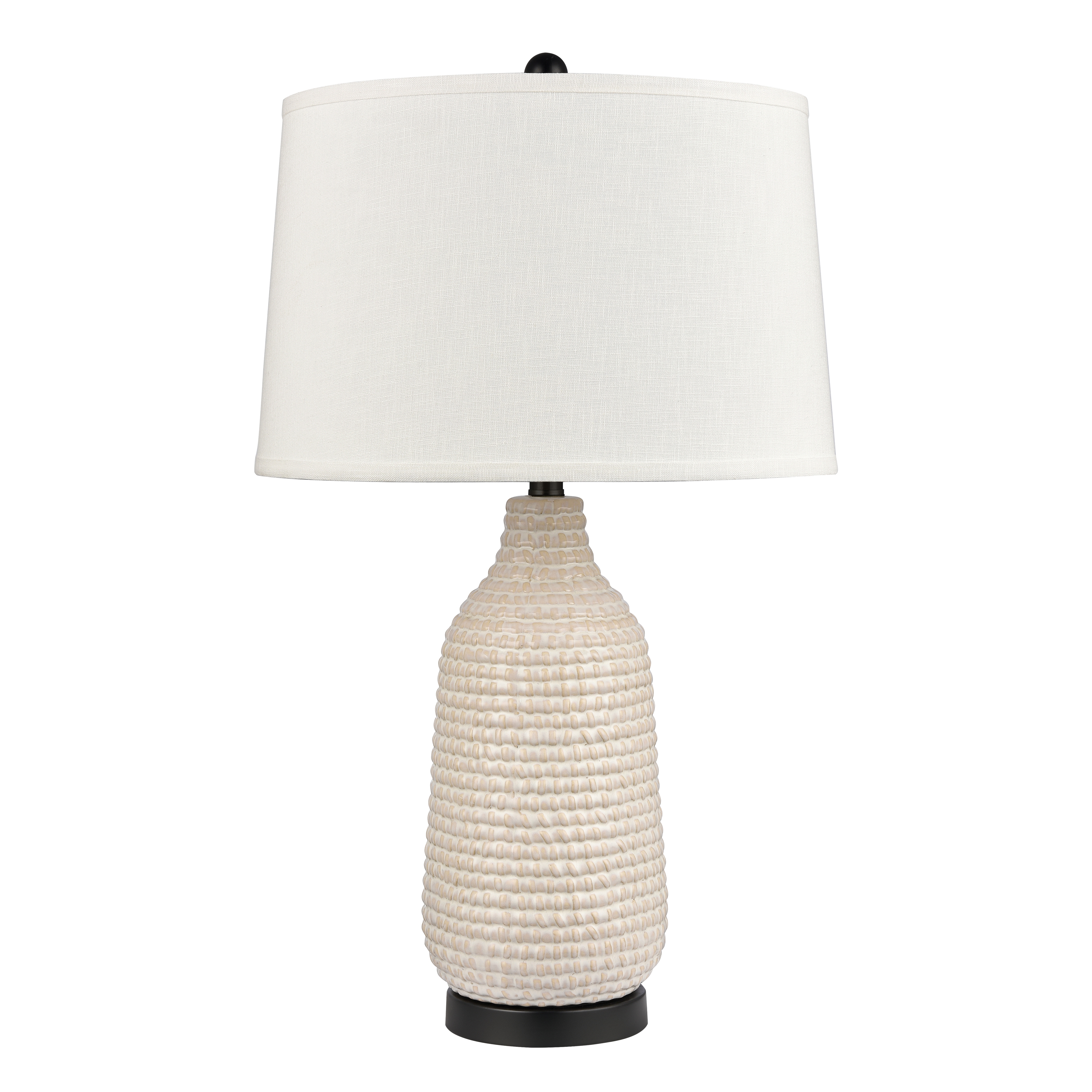 Kari 28'' High 1-Light Table Lamp - Cream - Image 1