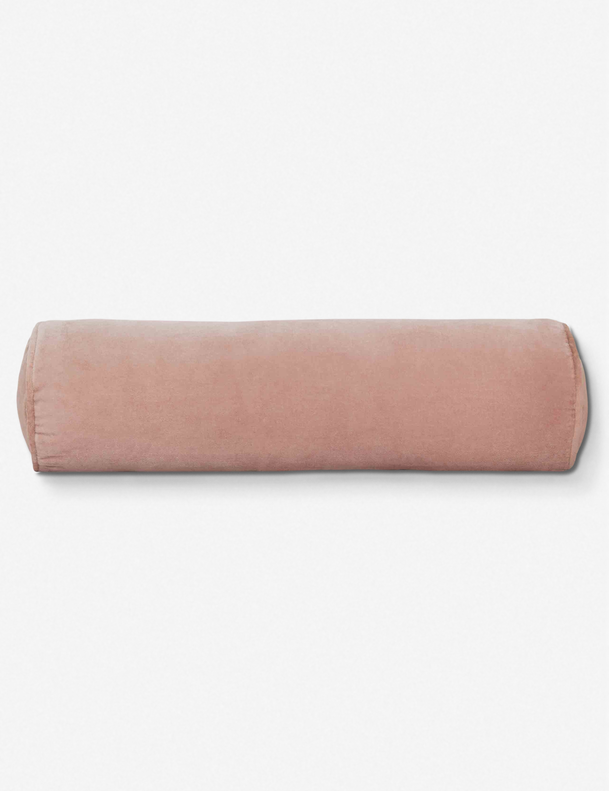 Sabine Velvet Bolster Pillow - Image 0