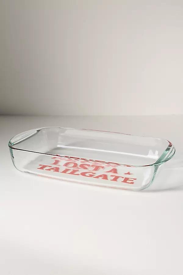 Varsity Vibes Glass Baking Dish - Image 0