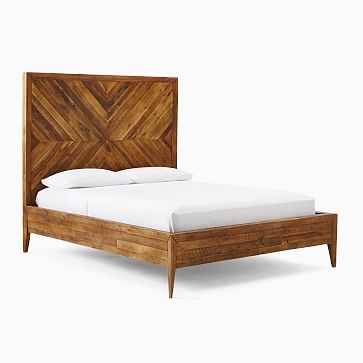 Alexa Bed Set, Queen, Light Honey - Image 1