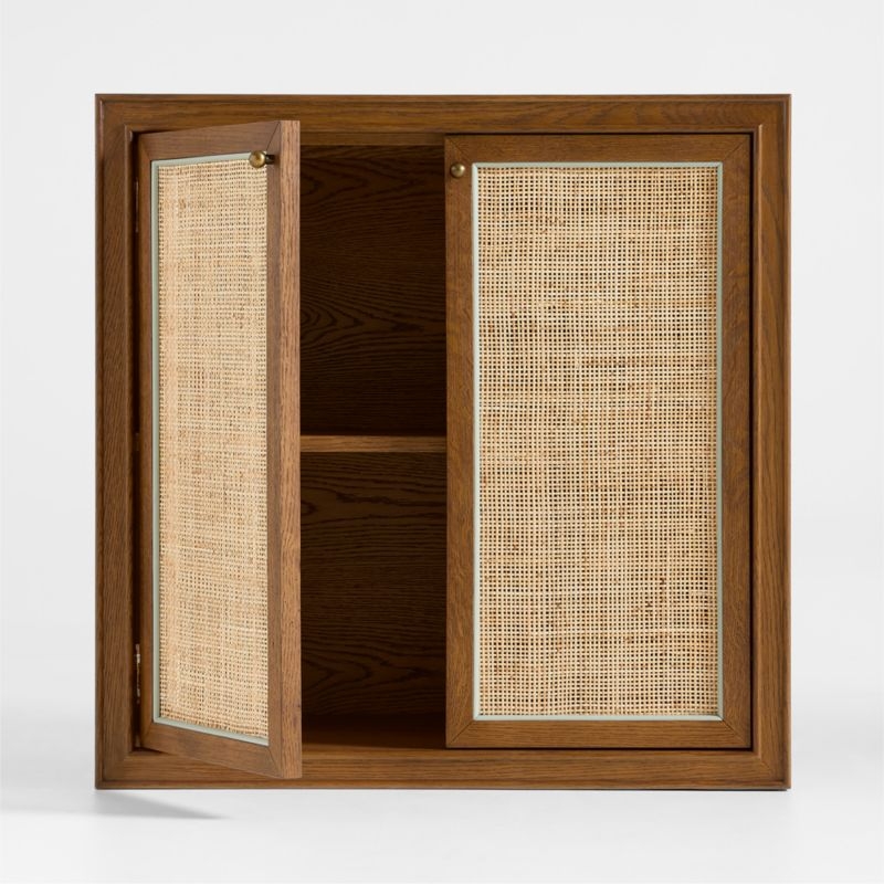 Hawes Modular Oak Wood Kids Bookcase with Door by Jake Arnold - Image 1