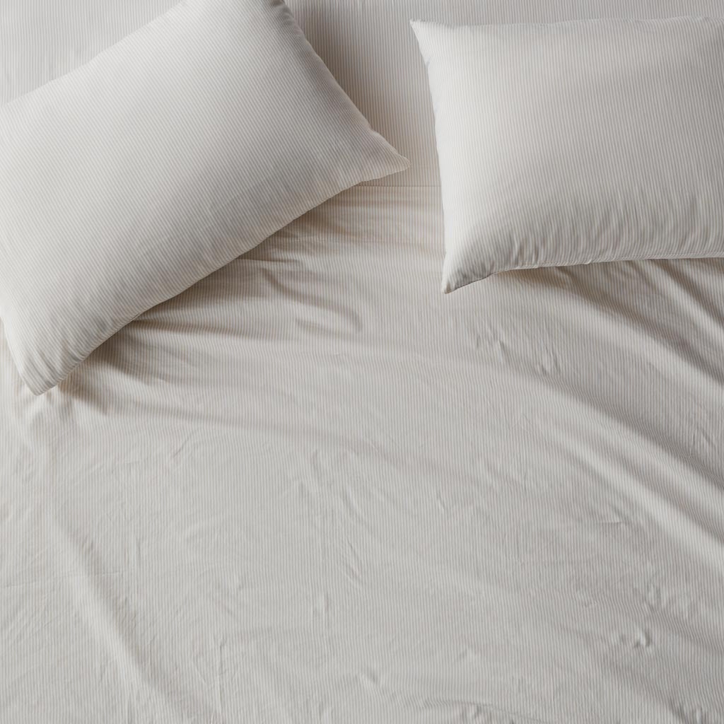 The Citizenry Organic Resort Cotton Bed Sheet Set | Full | White - Image 5